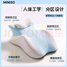 名創(chuàng  )優(yōu)品（MINISO）枕頭枕芯慢回彈記憶棉 多功能床上趴睡枕趴趴枕玩手機專(zhuān)用枕 曬單實(shí)拍圖