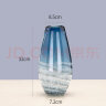 荣山北欧轻奢创意海浪花瓶简约现代抽象玻璃花瓶书房玄关餐桌摆设花器 海浪B(高32CM) 实拍图