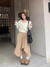 HIPPATIA2025新款黑色半身裙女新款中長不規(guī)則西裝夏季a字裙高腰遮胯傘裙 黑色 XL 曬單實拍圖