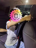 迪加倫皮革汽車后排座椅背收納袋置物盒車用紙巾盒車載兒童餐桌小桌板 曬單實(shí)拍圖
