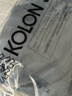 KOLON SPORT可隆羽絨衣防水防風(fēng)透濕男士輕量微彈連帽鵝絨夾克 曬單實(shí)拍圖