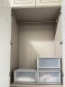 爱丽思塑料衣服收纳箱大号抽屉式玩具杂物整理箱47L灰色1个装BC500 实拍图