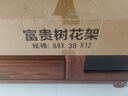 速立普SHULIPU花架客廳落地式陽(yáng)臺花盆架輕奢高檔多層花架子家用多肉綠植置物架 富貴樹(shù)【黑色五層】45*90 曬單實(shí)拍圖