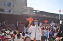 新百嘉中國國家隊訓練服套裝男女春秋運動(dòng)會(huì )開(kāi)幕式團體服健步走方陣班服 （訓練服）白黑套裝 4XL（男女同碼） 曬單實(shí)拍圖