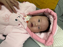 巴拉巴拉童裝嬰兒羽絨服連體衣寶寶2025新款冬裝加厚保暖哈衣爬服萌趣造型 粉色小貓-白鴨絨 73 cm-充絨量74g 曬單實(shí)拍圖