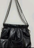 CHARLES&KEITH鏈條單肩腋下托特包流浪包包女包女友生日禮物CK2-20671559 Noir黑色 M 曬單實(shí)拍圖