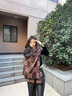 CRANTA KOMEIA圍巾女2025新款冬季輕奢圍脖保暖雙面披肩生日禮物送女友老婆 奶咖棕色 高級感送女朋友愛(ài)人實(shí)用高檔 曬單實(shí)拍圖