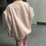 戴維貝拉（DAVE＆BELLA）童裝女寶寶上衣長(cháng)褲套裝兒童衣服秋季新款小童兩件套女童衛衣褲子 蜜桃粉【現貨】 80 cm（建議身高73-80cm） 曬單實(shí)拍圖
