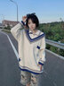 Calvin KleinCK墨鏡女款2023新款gm同款太陽鏡男士開車專用潮防有害光 CKJ23661SLB-001-6316 曬單實拍圖