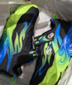 Skechers斯凱奇男童熒光閃燈鞋童鞋透氣跑步運動鞋撞色大童跑鞋400103L 曬單實拍圖