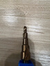 保聯(lián) 六角柄寶塔鉆頭階梯鉆開孔器梯形鋼鐵打孔超硬多功能擴(kuò)孔錐形孔 M35含鈷螺旋槽4-12mm五階 曬單實(shí)拍圖