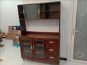 天府家逸實(shí)木餐邊柜新中式大容量?jì)ξ锕窦矣每蛷d酒柜一體靠墻多功能餐邊柜 【SM34】1.6米組合 包安裝 曬單實(shí)拍圖