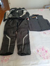 賽羽（SCOYCO）摩托車(chē)機車(chē)服騎行服賽車(chē)服摩旅通勤保暖防水防摔防風(fēng)秋冬季男 JK85-2上衣（黑灰）+P119褲子 2XL 曬單實(shí)拍圖