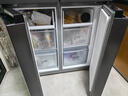 美的（Midea）471升十字對(duì)開(kāi)四開(kāi)門(mén)電冰箱家用風(fēng)冷無(wú)霜一級(jí)能效雙變頻國(guó)家補(bǔ)貼超薄超大容量BCD-471WSPZM(E) 曬單實(shí)拍圖
