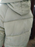 矜持范棉服女短款ins面包服襖學(xué)生韓版寬松冬季衣外套 豆綠 L 【建議110-140斤】 曬單實(shí)拍圖