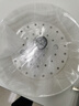 10英寸餃子盤(pán)瀝水雙層盤(pán)家用水餃盤(pán)子大號湯盤(pán)陶瓷吃餃子盤(pán)骨瓷盤(pán) 純白10英寸瀝水餃子盤(pán)1個(gè) 曬單實(shí)拍圖