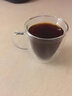 明尊（LIGHTKING）加厚高硼硅玻璃防燙雙層玻璃杯耐熱玻璃咖啡杯喝水杯帶把綠茶杯 CP'10（150ml） 曬單實(shí)拍圖