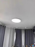 雷士照明（NVC）led吸頂燈具廚房燈圓形臥室房間燈陽臺(tái)燈走廊燈過道玄關(guān)燈餐廳燈 36瓦三段調(diào)光500*80mm【啞白】 曬單實(shí)拍圖