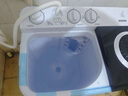 小鴨牌洗衣機半自動(dòng)雙桶雙缸家用大容量小型租房宿舍波輪脫水甩干兩用雙杠省電老式強動(dòng)力易操作以舊換新 15.5公斤【洗10+脫5.5｜強勁電機終身聯(lián)?！?曬單實(shí)拍圖