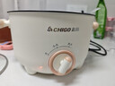 志高火鍋專(zhuān)用鍋電煮鍋電火鍋電熱火鍋宿舍學(xué)生鍋電蒸鍋家用多功能一體式煎炒蒸煮小電鍋電炒鍋小型 2.5L 【1-2人】22CM+1.5米電線(xiàn) 曬單實(shí)拍圖