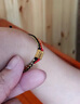 中國黃金（CHINA GOLD）天生一對黃金手鏈女情侶足金紅手繩七夕禮物高檔實(shí)用送女友生日 足金真愛(ài)情侶手鏈-女 曬單實(shí)拍圖