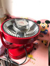 小霸王取暖器家用臺式小太陽(yáng)節能省電暖氣宿舍小型速熱浴臥室暗光烤火爐 精品花籃【魅力紅】碳素管 600W 曬單實(shí)拍圖