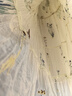 百圖betu女裝2025夏季新款短袖連衣裙重工刺繡文藝連衣裙裙子2507T67 杏色 M 曬單實拍圖