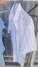 羅蒙短袖襯衫男2025春夏季商務休閑男士修身抗皺免燙白襯衣男職業(yè)正裝 【兩件短袖】白色+藍色 2XL (適合125-140斤) 曬單實拍圖