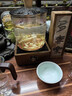 楓拓凌玻璃鍋高硼硅耐熱玻璃燉煮泡面鍋家用透明湯鍋可明火加熱煮紅酒鍋 【2300ml】雙耳玻璃鍋 15cm 曬單實(shí)拍圖