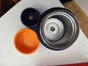 膳魔師（THERMOS） 燜燒罐食物罐子高真空不銹鋼燜燒杯保溫隨身飯盒帶餐具 TSK2-520S大西洋藍 520ml 曬單實(shí)拍圖