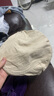 御帆復(fù)古英倫風(fēng)純色貝雷帽子棉質(zhì)帽子男春夏畫家帽鴨舌前進(jìn)帽女報童帽 米色 均碼 可調(diào)節(jié) 曬單實拍圖