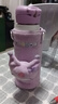 膳魔師（THERMOS）不銹鋼保溫杯庫洛米聯(lián)名咖啡杯兒童高顏值水杯便攜大容量生日禮物 紫色保溫杯(附帶杯套) 500ml 曬單實拍圖