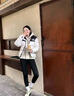 北面羽王莆田1996羽絨服美版短款白鴨絨700高蓬男女情侶防風(fēng)加厚防水外套 1996純白[芯片+隱藏帽] XS [80-100] 曬單實(shí)拍圖