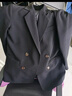 betu百圖女裝休閑小西裝女款通勤西服外套JD2101T29 黑色 XS 曬單實(shí)拍圖
