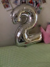 多美忆生日场景布置装饰气球儿童男孩女孩生日快乐铝膜桌飘装扮金色套装 实拍图