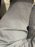 后探（HouTan）美式高品質(zhì)直筒休閑褲男寬松夏季薄款冰絲褲男士抗皺絲滑速干褲子 咖色 L（125-145斤） 曬單實拍圖