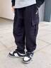亞瑟士（asics）童裝男女童工裝長(cháng)褲運動(dòng)彈力透氣時(shí)尚2025年春331251083066 曬單實(shí)拍圖