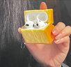權速適用airpodspro2保護套airpods3可愛(ài)黃油小熊aipods蘋(píng)果藍牙耳機套airpod硅膠ipod軟殼Pro2保護殼 【吐司】收藏關(guān)注送掛鉤 蘋(píng)果 AirPods1/2代 曬單實(shí)拍圖