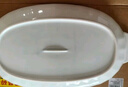 華青格家用蒸魚(yú)盤(pán)烤魚(yú)盤(pán)冰裂紋工藝13英寸雙耳魚(yú)盤(pán)1只裝 高溫可微波 曬單實(shí)拍圖