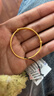 金至尊（3DG Jewellery）黃金手鐲光面推拉式999足金鐲子寶寶兒童周歲滿(mǎn)月生日禮物計價(jià) 金重5.58克（配珠寶禮盒） 曬單實(shí)拍圖