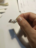 京潤珍珠耳釘緣安925銀淡水珍珠耳釘基礎款珍珠耳飾生日禮物 9-10mm 白色 曬單實(shí)拍圖