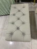 換鞋凳家用門(mén)口美式輕奢沙發(fā)凳現代簡(jiǎn)約穿鞋凳進(jìn)門(mén)入戶(hù)床尾凳 大象灰色【全真皮】 90cm*33cm*48cm 曬單實(shí)拍圖