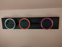 奧多朗軌道插座帶開(kāi)關(guān)滑動(dòng)電力導軌可移動(dòng)免打孔家用廚房大功率插排板G3 G3黑帶開(kāi)關(guān)50cm+黑五孔3個(gè) 曬單實(shí)拍圖