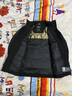 袋鼠男裝冬季新款立領(lǐng)羽絨服男短款簡(jiǎn)約商務(wù)休閑中年男士鴨絨保暖外套 黑色 195/4XL 曬單實(shí)拍圖