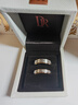 DR對(duì)戒LOVEMARK系列YOU&ME男戒轉(zhuǎn)動(dòng)戒節(jié)日禮物 單女戒 18K金 曬單實(shí)拍圖