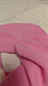 GAP女裝純羊毛羅紋拼接下擺針織衫開(kāi)衫外套634177 粉色 165/84A(M) 亞洲尺碼 曬單實(shí)拍圖