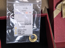 周六福（ZLF）  黃金吊墜女款足金5G金亮片圓牌掛墜躍動 計價 單吊墜（不含鏈）-1.87g 曬單實拍圖