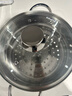 蘇泊爾SUPOR 304不銹鋼雙層蒸鍋復底燃氣電磁爐蒸籠22cm白色EZ22SAS01-W 曬單實(shí)拍圖