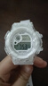 電子手表女款初中生夏季ins小眾設計初高中學(xué)生黨原宿風(fēng)夜光石英 G13透明白色 送表盒+備用電池 曬單實(shí)拍圖