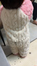 可歆寶貝嬰兒睡袋秋冬季雙層加厚法蘭絨兒童連體睡衣珊瑚絨寶寶防踢被爬服 粉草莓 90碼建議1-2歲（身高85左右） 曬單實(shí)拍圖